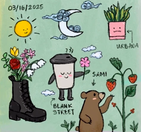 Digital doodle — March 16, 2025