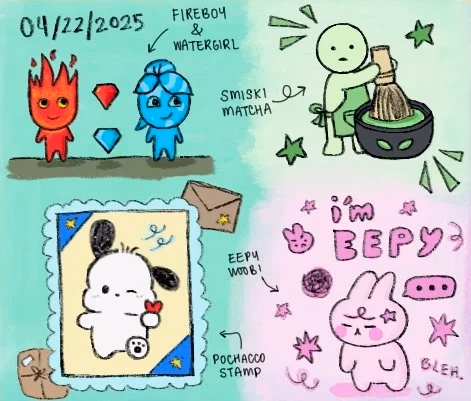 Digital doodle — April 22, 2025