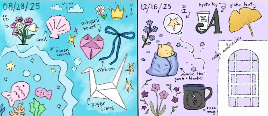 Doodle collection 1 through 12