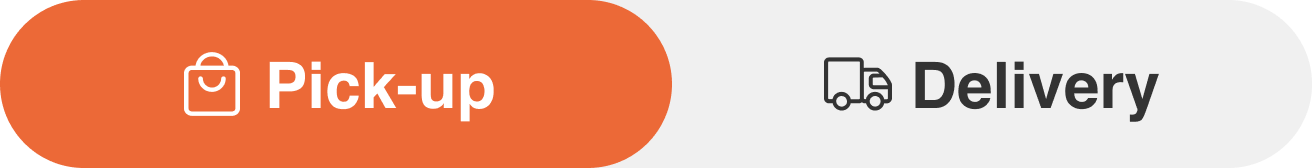 Pick-up and Delivery toggle
